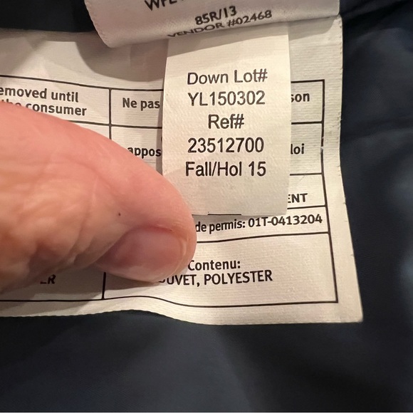 Eddie Bauer Long Down Coat 2X - Picture 5 of 5